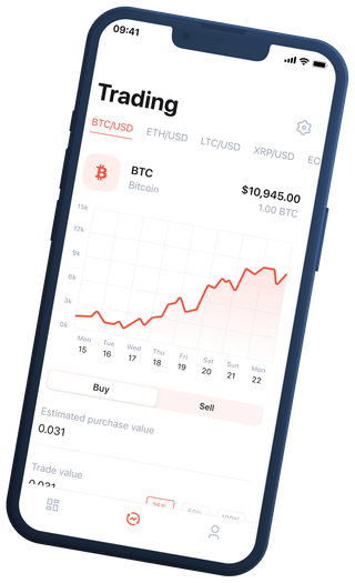 Vale Patrimivo interface de plataforma de negociação automática de criptomoedas
